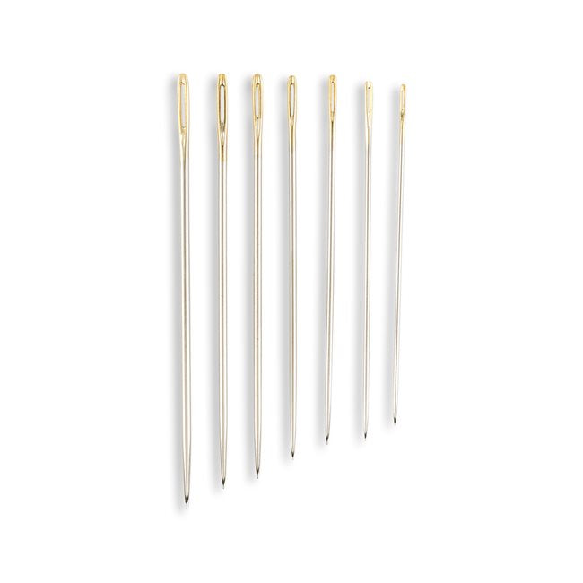 Clover Gold Eye Embroidery Hand Needles - Size 3-9 - 16/Pack