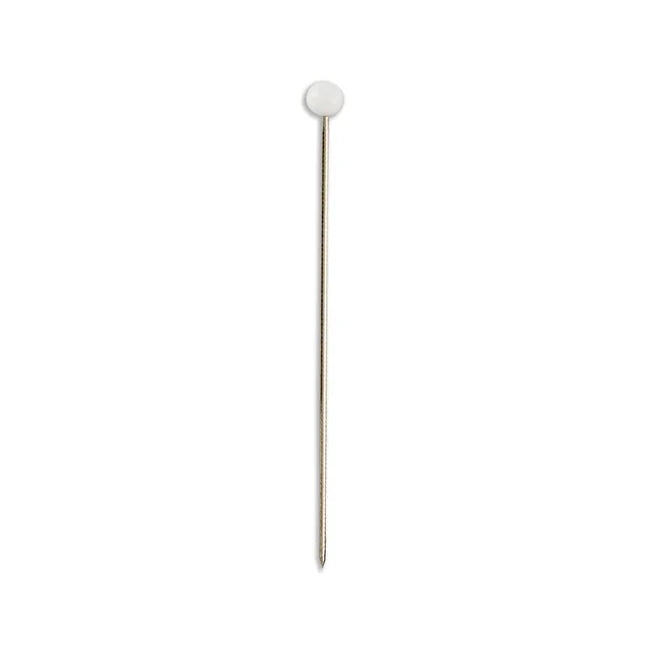 Dritz White Glass Head Pins - 250/Pack