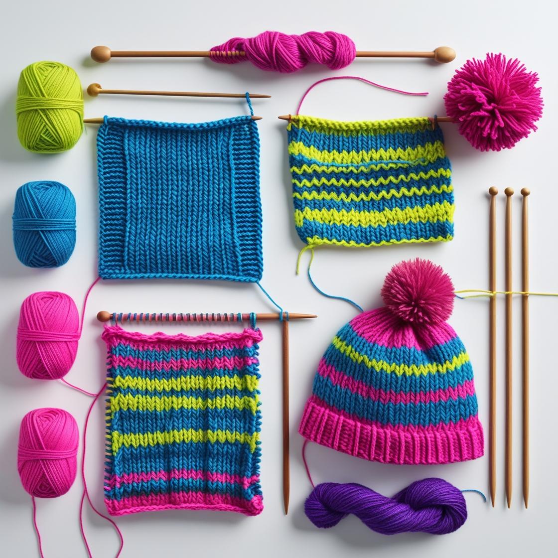 4-Lesson Knitting Bundle