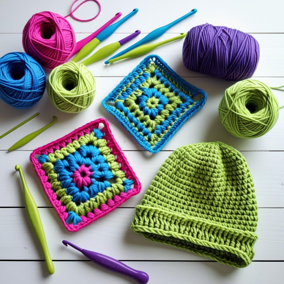 4-Lesson Crochet Bundle