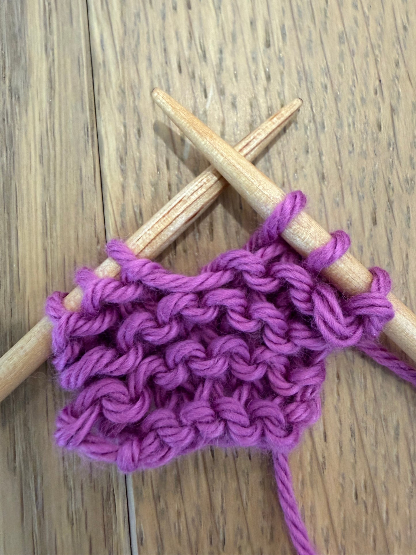 Knit & Stitch Handcrafted Birchwood Knitting Needles – 10" Straight