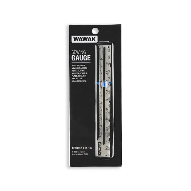 Wawak Heavy-Duty Seam Gauge - 6"