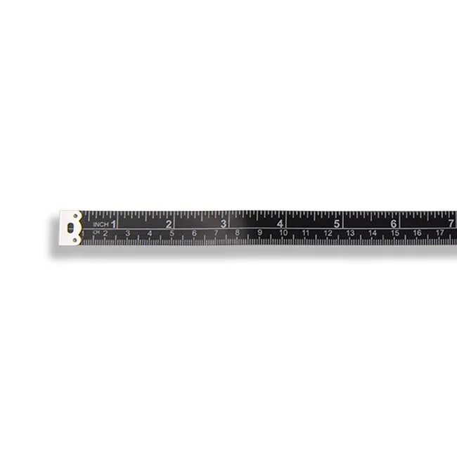 Wawak Fiberglass Fractional Inches Tape Measure - 60" - Metric/Inches - Black